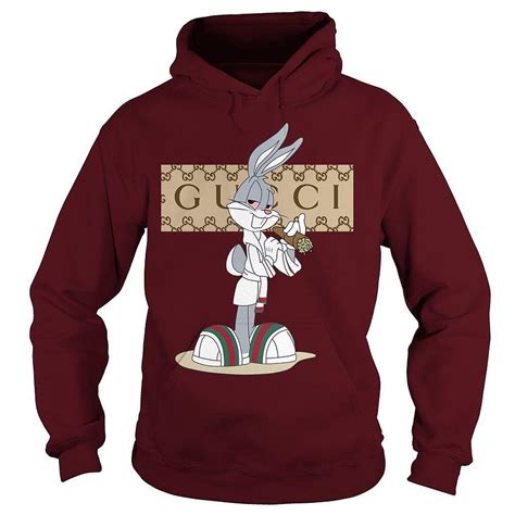 maglie gucci con bugs bunny|bugs bunny hoodie.